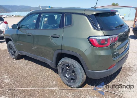 2019 Jeep Compass Sport 4X4 from USA, damaged, VIN 3C4NJDAB1KT599782